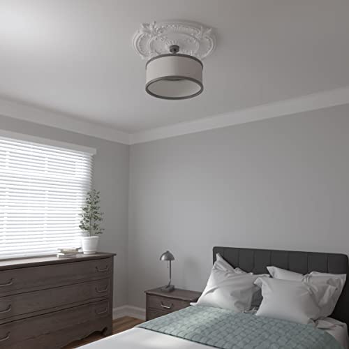 30 1/8"OD x 1 1/2"P Attica Acanthus Leaf Ceiling Medallion (Fits Canopies up to 3 1/4") by Ekena Millwork - Image 9