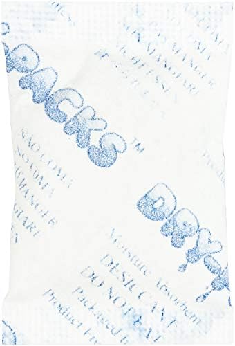 Silica Gel Desiccants 1-1/16 x 2-1/16 Inches - 20 Packets of 3 Grams Each - 3Gr.Cotton-20pk