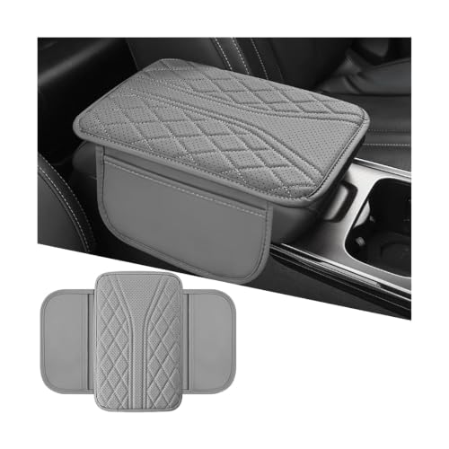para Mazda CX-30 2019 2020 2021 2022 2023 2024 2025 Cojin Reposabrazos Coche Cuero Napa Funda Reposabrazos Coche Central con Bolsillos de Almacenamiento,A