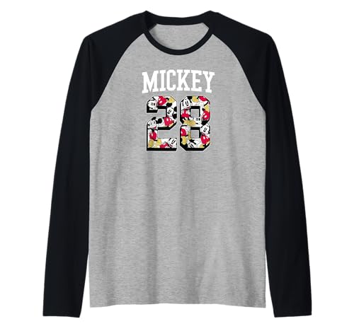 T-shirt Mickey Mouse 1928 Disney style baseball idéal pour vos sorties de week-end