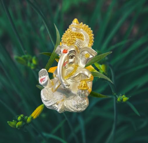 Ganesh Murti figurine résine pour éliminer le stress et harmoniser le bureau