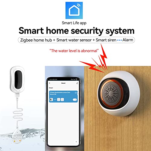 Smart Home Security System 1 Smart Home Hub 2 Smart Water Sensor 1 Smart Siren Alarm #TOP3