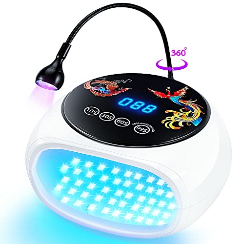 Lampe à ongles UV LED NOBRIM contre le vernis qui écaille avec séchage automatique - 4