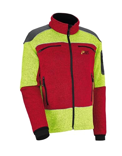 PSS Faserstrickjacke X-treme Arctic Gelb/Rot Größe XL