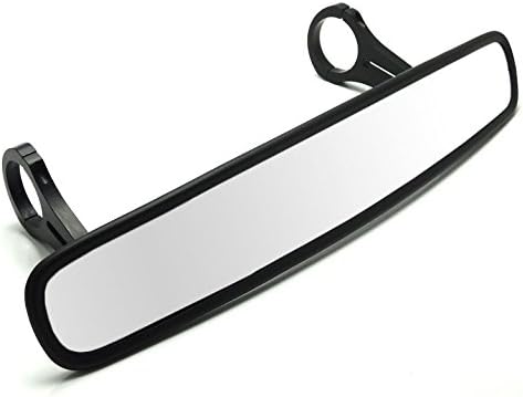 17" Wide High-Definition Rear View Race Mirror Convex Mirror with 1.75" Clamp Compatible With UTV Polaris RZR800 1000 XP900 1000 S
