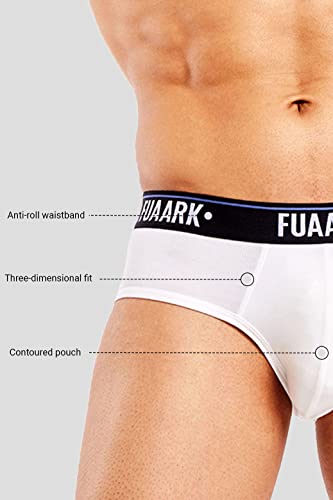 Image of FUAARK Men's Micro Modal Innerwear - Ultra-Soft & Breathable Underwear for Men (Pack of 2)