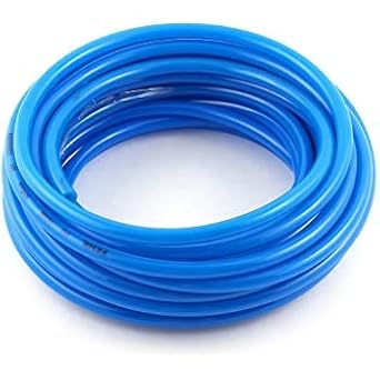 SYLIX 8MM Pneumatic Air Compressor Tubing PU Hose Tube Pipe, 8 x 5 mm, Blue (10 meter)