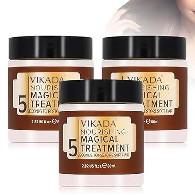 Meanju Tratamiento Mágico Nutritivo 3 Piezas, Nourishing Magical Treatment, Crema Reparadora del Cabello, Mejora la Calidad del Cabello y Hace Que el Cabello sea Más Suave y Brillante | Ya disponible en tu tienda friki favorita! En mundofriki.es!