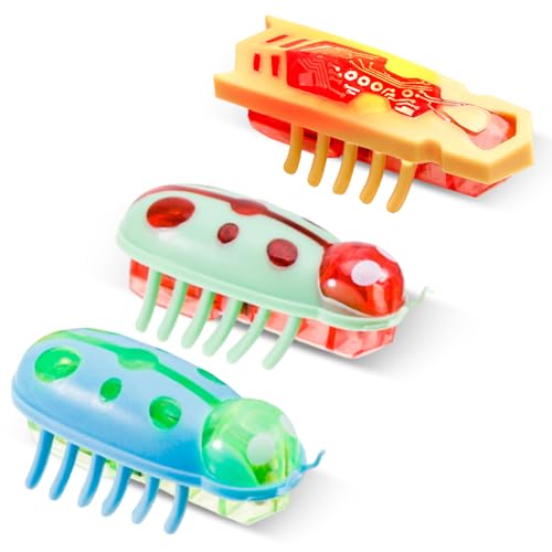 3 Stück Mini Käfer Katzenspielzeug Elektrischer Käfer Katzenspielzeug Marienkäfer Spielzeug...