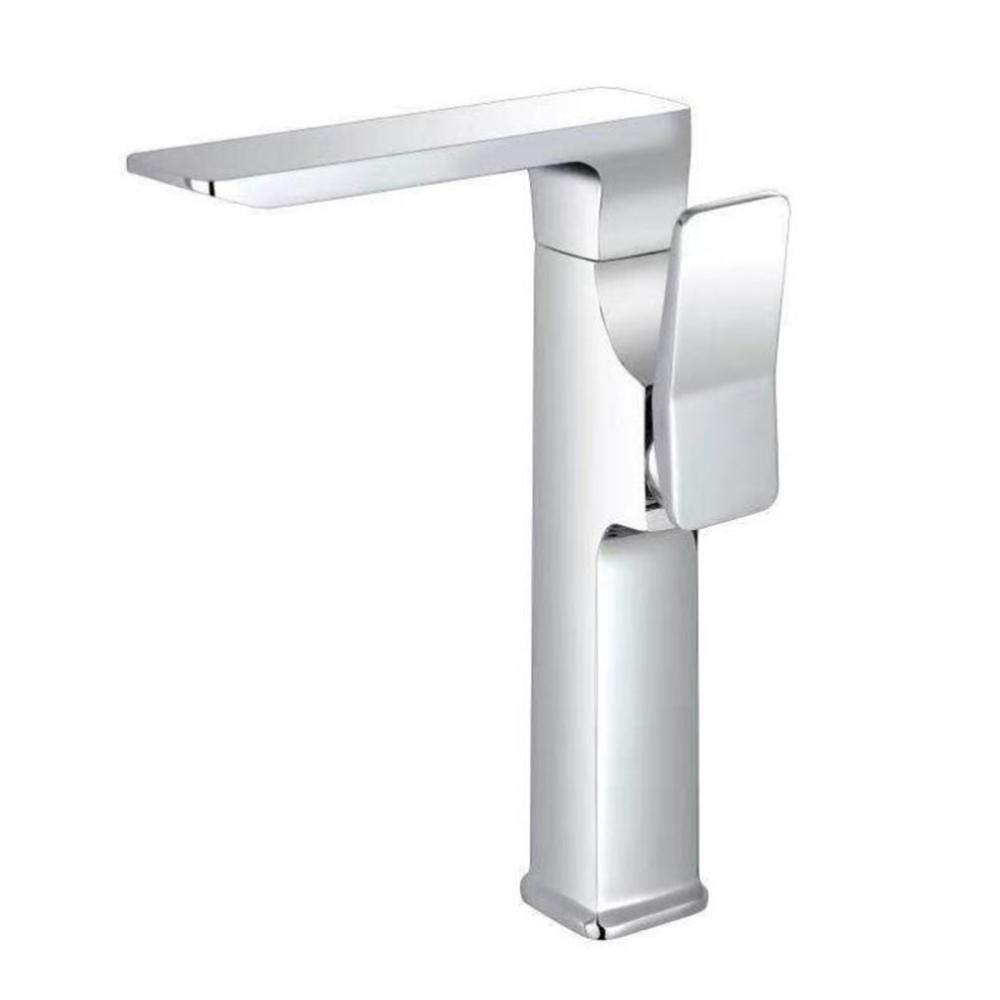 UPQMRAVJF High Waterfall Basin Mixer Bathroom Basin Faucets Brass Basin Faucet Cold and Hot Brass Basin Faucet Countertop Magnifying Bathroom Waterfall Faucet Gold