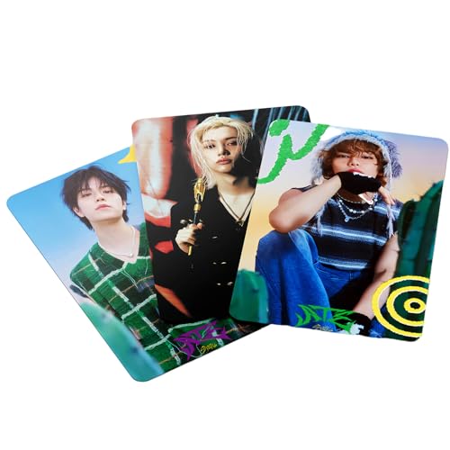 Felix & Hyunjin 55-pcs Stray Kids ATE Album Lomo Photo Cards (Black)