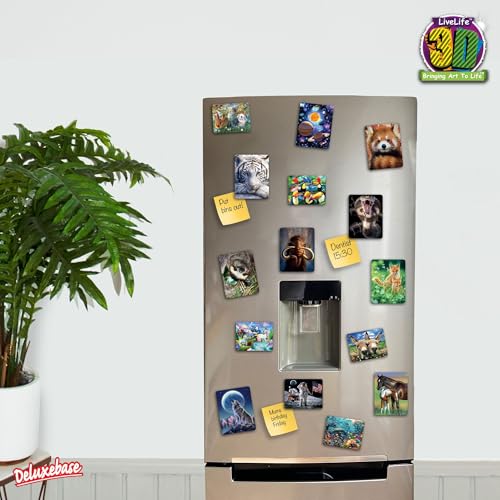 Imán Decorativo 3D LiveLife Ciervo 2.75in x 3.5in miniatura 4