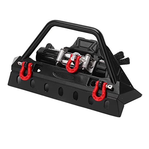Pare-chocs avant LED en métal pour éviter la casse de votre voiture d'escalade RC avec treuil