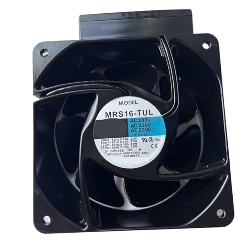 Ventilateur 160mm triphasé AC 200-230V MRS16-TUL extracteur d'air industriel compact