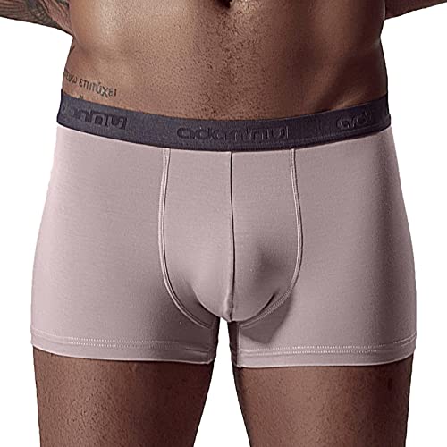 Man's Boxer Shorts Men's Underwear Ice Silk Elastic Loose Fit Casual Home Underwear Beach Pants