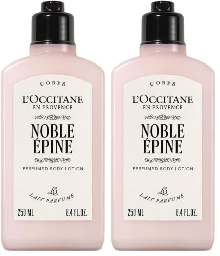 Image of L'Occitane Noble Epine Shower Cream 250ml | Cleanse, Soften, Gentle Foaming Cream, Prevent Dryness (Pack of 2)