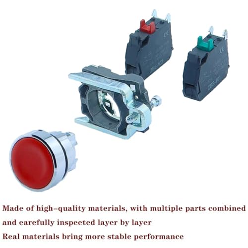 Arrêt d'urgence XB4 interrupteur métal 22mm réinitialisation - 6