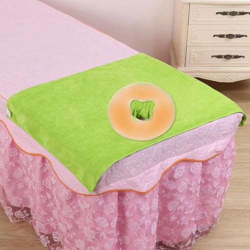 Coussin massage silicone visage pour éviter les marques de table