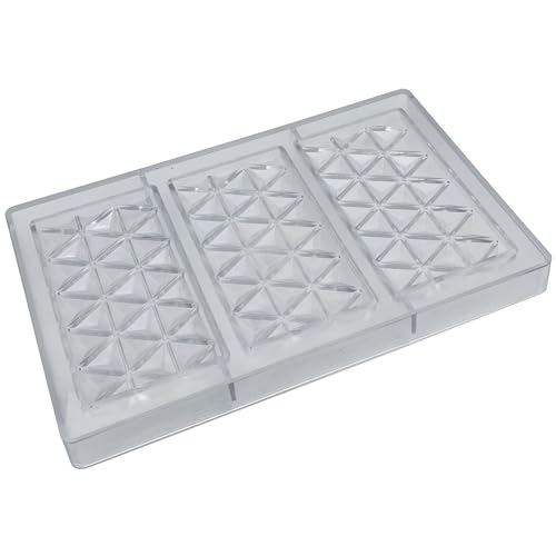Moule à chocolat pyramidal en polycarbonate transparent grand moule à bonbons injecté