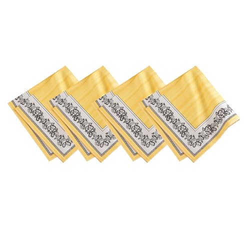 Servilletas de tela cuadradas 21 x 21 pulgadas set 4 miniatura 1