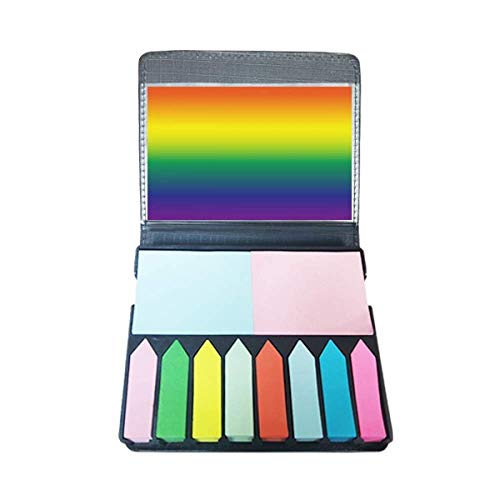 Marque-page auto-adhésif LGBT arc-en-ciel dégradé pour exprimer votre fierté