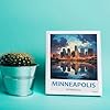SVINOILER Paint by Numbers, Minneapolis Minnesota Vintage Travel Poster, Landscape Kit for Adults Beginner DIY Oil Painting 16x20inch No Frame #2