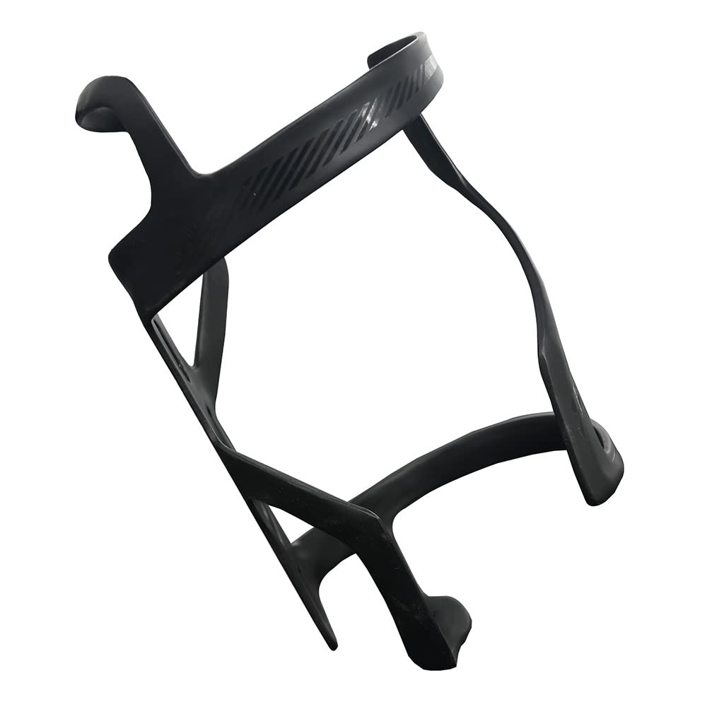 Portabidon Bicicleta Portabotellas de Fibra Carbono for Bicicleta montaña, portabotellas for Carretera, Apertura Izquierda/Derecha(1 Right-1 Left)
