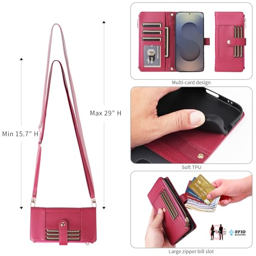Étui Samsung Galaxy S25 Ultra Porte-Cartes Housse Rabat Clapet Protection Écran 5G