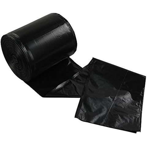 Lesbye Bin Bags 5L, Black Bin Liner, Pack of 125 Cover
