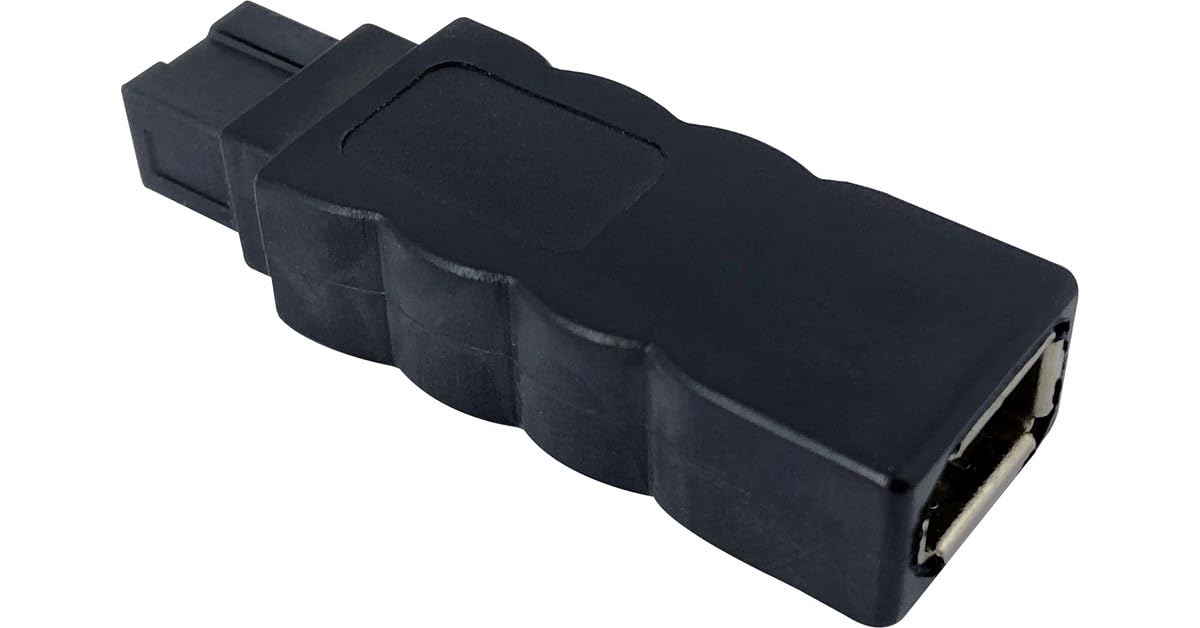 MacWay Adaptateur FireWire 400 vers 800 i.Link
