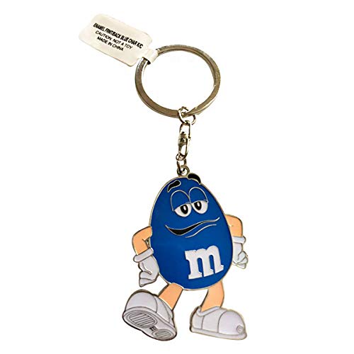 M&M'sCharacter Enamel Keychain (Blue)