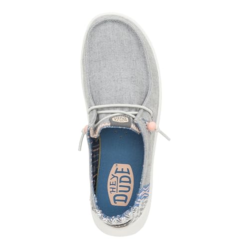 Image of HEYDUDE Unisex Adult Wendy Peak Chambray
