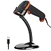 Produktbild Tera 1D 2D QR Barcode Scanner USB Wired Handheld Scanner 1D 2D QR Data Matrix PDF417 1D USB Barcode CMOS Image Barcode Reader Plug and Play with Stand, D5100Y-Z