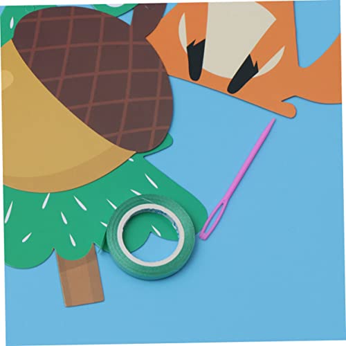 Abaodam 2 Unidades guirlanda de cogumelo desenho animado pendurado decoração parede decoração de par