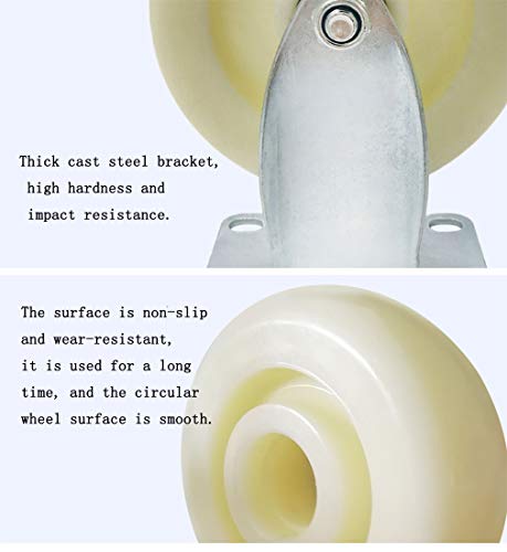 Roues directionnelles avec freins pour stabiliser vos petits chariots instables - 7