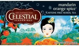 Celestial Seasonings Mandarin Orange Spice Herb Tea (Pack of 18)