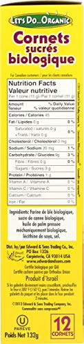 Let's Do Organics Organic Sugar Cones, 4.6 Oz #TOP5