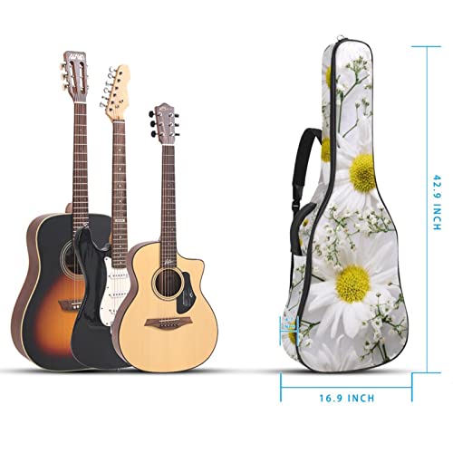 Housse pour guitare acoustique – Motif floral dessiné à la main – 1 cm d’épaisseur – Étanche – 101,6 cm – 104,1 cm d… - Les Beatles, Paul McCartney, John Lennon, RIngo Starr, George Harrison Housse pour guitare acoustique - Motif floral dessiné à la main - 1 cm d'épaisseur - Étanche - 101,6 cm - 104,1 cm d… – Image 6
