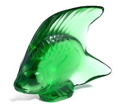 Lalique Emerald Fish - 3001000