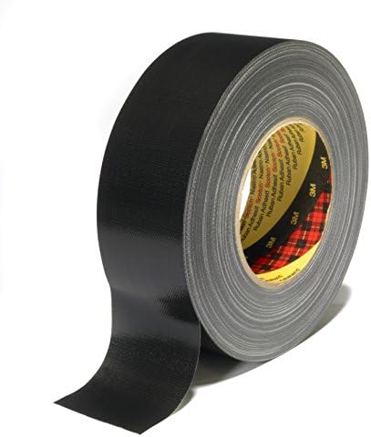 3M 1900S50 Value Duct Tape, 50 mm x 50 m, Black