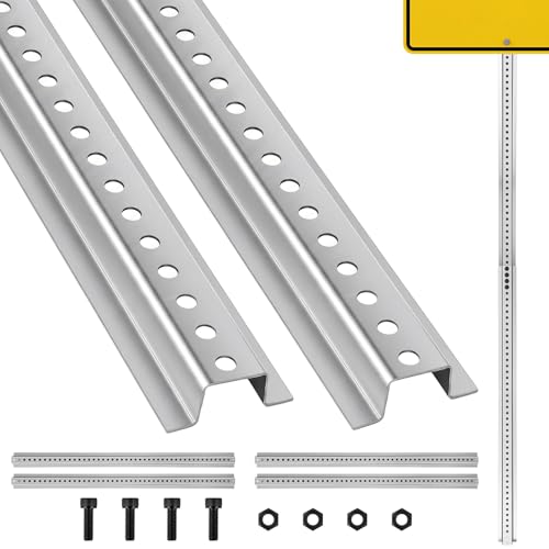 Otoolling Adjustable U-Channel Sign Post