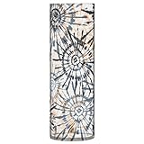 Personnalisez ce vase cylindrique pour fleurs décoratives avec des motifs personnalisés, des photos ou du texte, ce qui en fait une pièce décorative unique ou un cadeau chaleureux