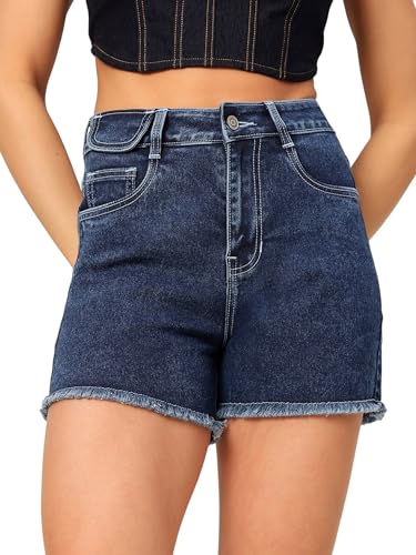 Image of Dolce Crudo Women's Flared High-Rise Stretchable Denim Maxi Skirt