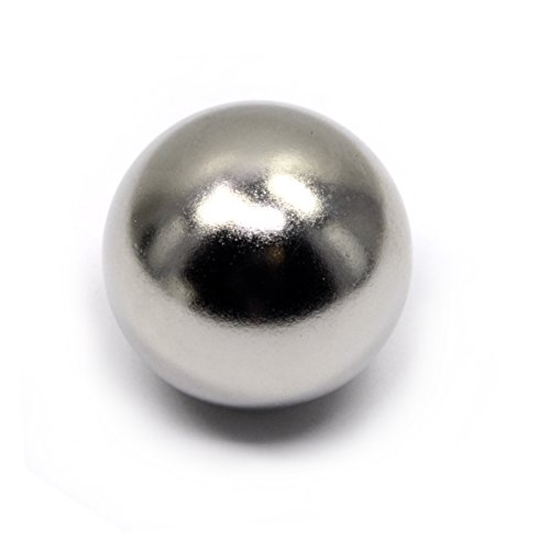 CMS Magnetics Magnet Gadgets & Widgets, 1.26" Neodymium Magnet Sphere | Super Strong Ball Magnet Toy - Magnet Novelty Toys Made of Rare Earth Magnet as a Shining Ball Magnet Toy w/Tin Box