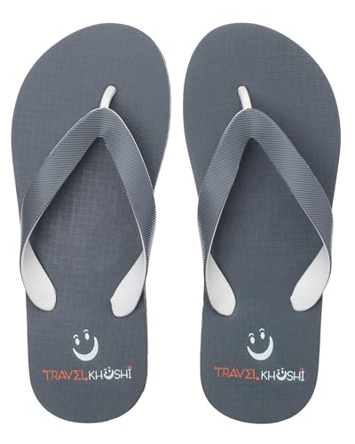 Travelkhushi Hawai Comfort Unisex Slippers for Men & Women, hawai chappal Waterproof, Non-slip & lightweight. stylish & anti-skid flip flops | everyday wear for Boys & Girls (B0D9DH5G4B) Amazon Price History, Amazon Price Tracker