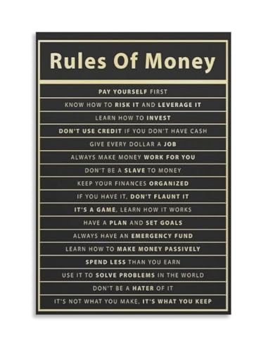 Guide richesse poster motivationnel cadeau idéal pour jeunes investisseurs