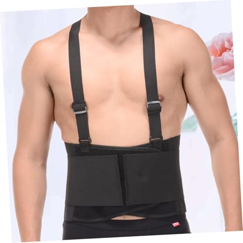 Faja lumbar ajustable transpirable talla XL negra miniatura 4