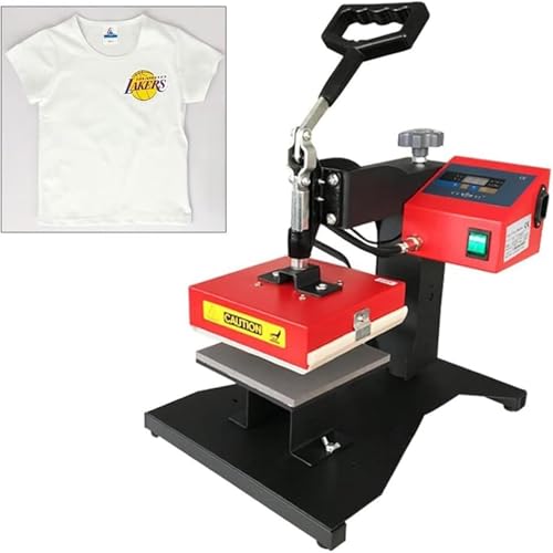 Prensa térmica para sublimación de 5.9"x5.9" para camisetas miniatura 7