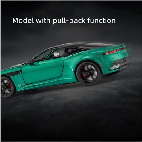 Image of Invite Enterprise Simulation Alloy Inertial Car Model Children's Toy 1:24 Aston Martin Dbs Alloy Diecast Model Sound Light Pull Back Collection Kids Toys Gifts?Color As Per Stock?