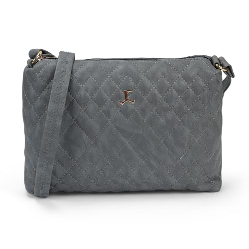 Image of Mochi Women Casual PU Soft Body Zipper closure Quilted Sling Bag